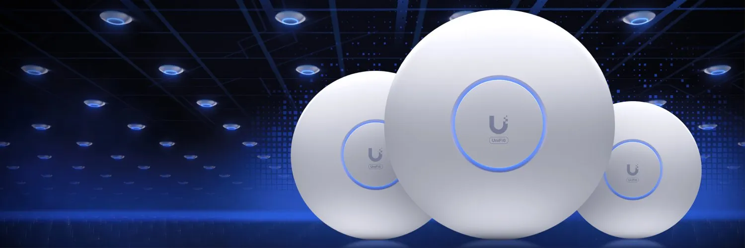 Ubiquiti UniFi wireless access points, the equipment Archer Security specialises in for network and WiFi installations